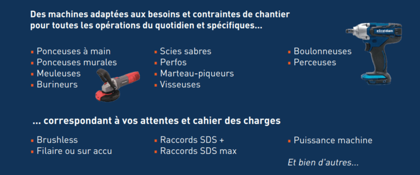 les outils complémentaires pour ponçage, surfaçage